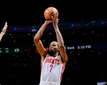 Kevin Durant lidera Rockets em triunfo sobre os Celtics