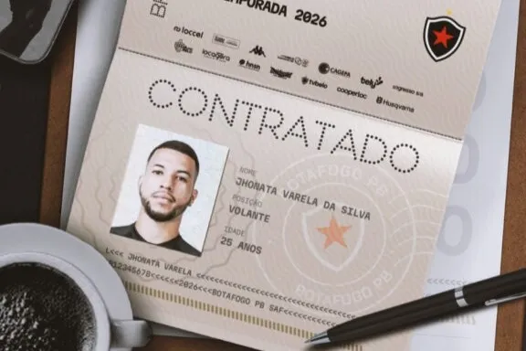 Botafogo-PB contrata volante ex-Grêmio para 2026