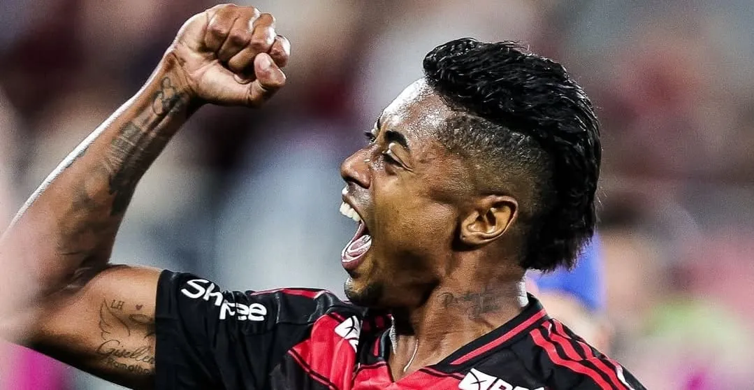 Bruno Henrique em ação pelo Flamengo (Foto: Gilvan de Souza-CRF)