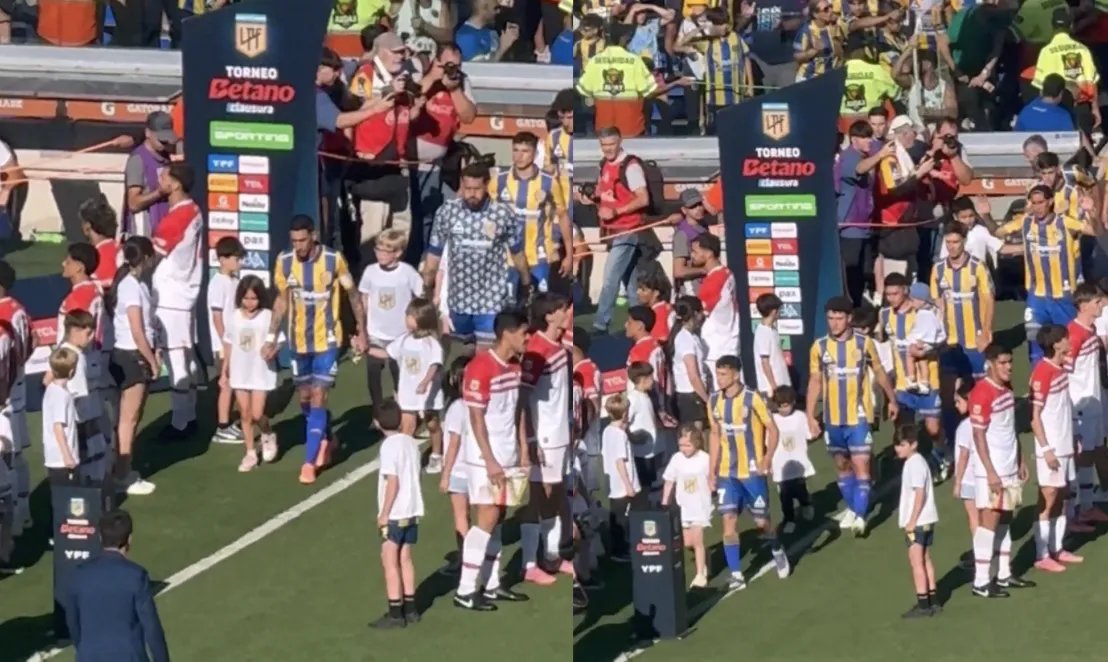 Jogadores do Estudiantes dão as costas ao Rosario Central em protesto após título polêmico