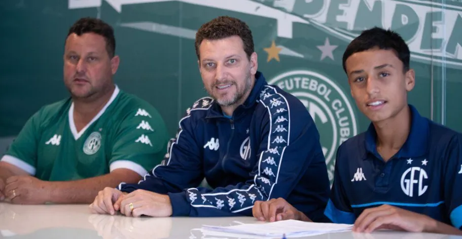 Guarani anuncia venda de joia de 15 anos ao Palmeiras 2 Foto: Raphael Silvestre/Guarani FC