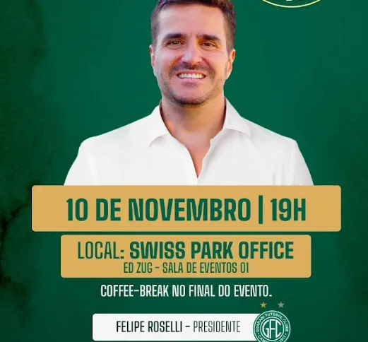 Chapa "Meu Bugre Forte", liderada por Felipe Roselli