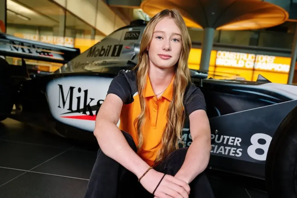Conheça Ella Häkkinen, filha de campeão de F-1 e aposta da McLaren