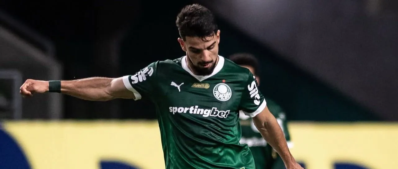Flaco López em ação (Foto: Cesar Greco-Palmeiras)