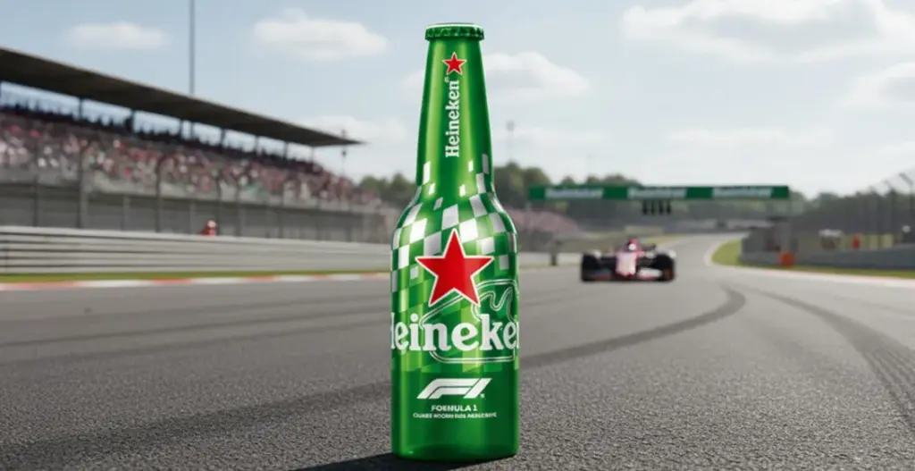 Fórmula 1 renova com Heineken, que terá naming rights de GPs em 2027