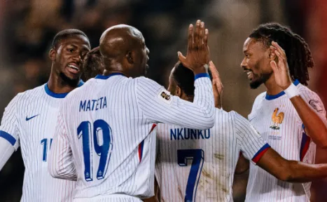 Franca bate Azerbaijao nas Eliminatorias