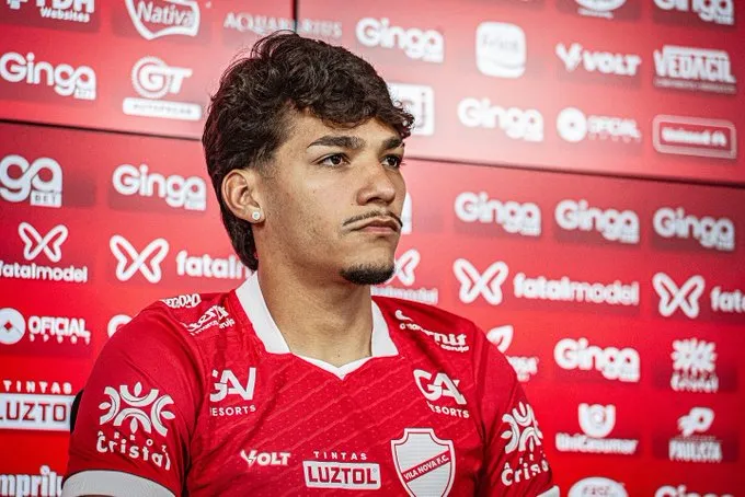 Nathan Melo está de saída do Vila Nova - Foto: Roberto Corrêa / VNFC