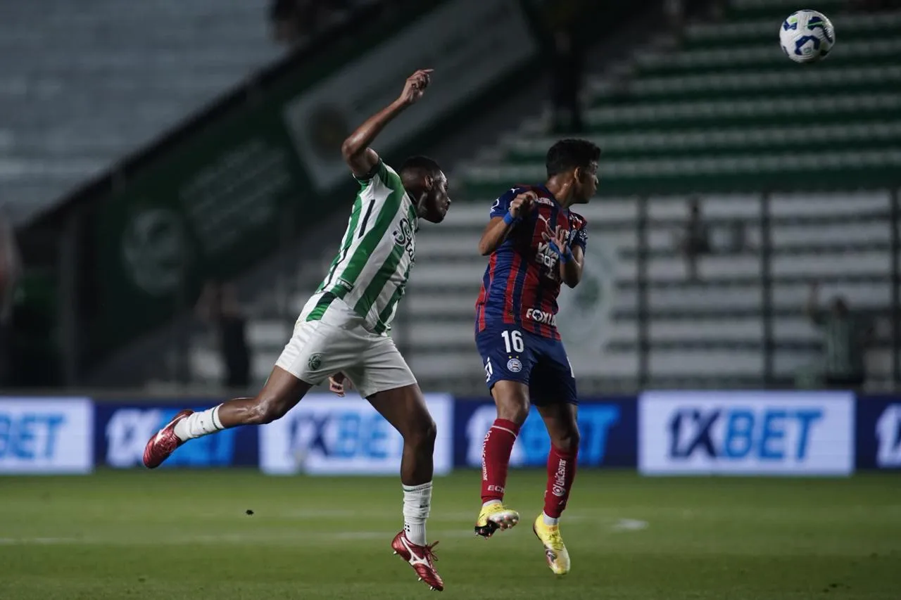 Juventude 1 x 1 Bahia - Ju pressiona, mas pode cair nesta sexta (Foto: Fernando Alves/ECJ)