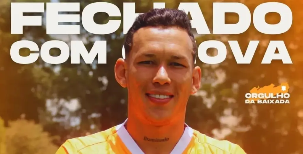Nova Iguaçu oficializa a contratação de atacante campeão sergipano