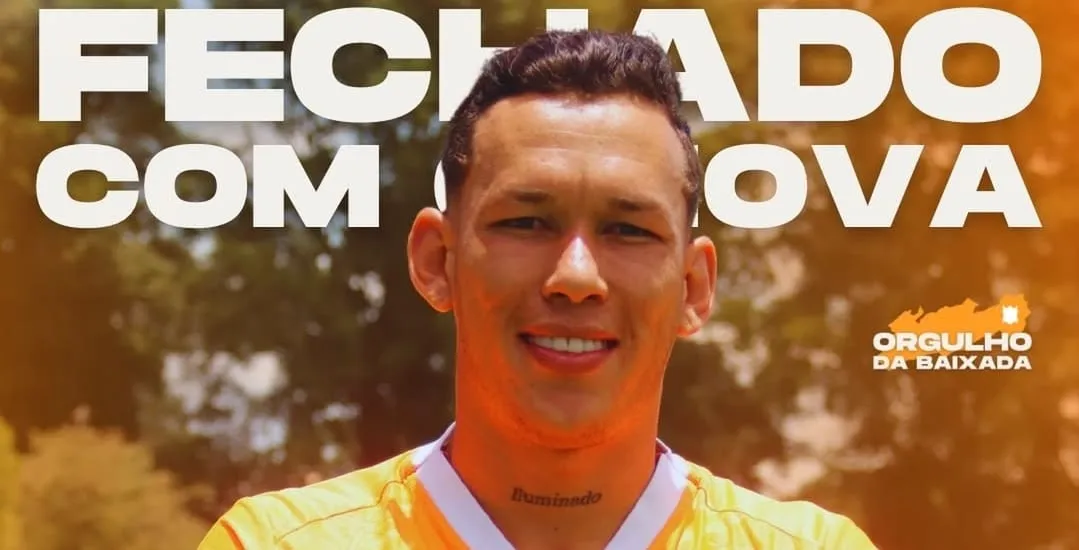 Nova Iguaçu oficializa a contratação de atacante campeão sergipano