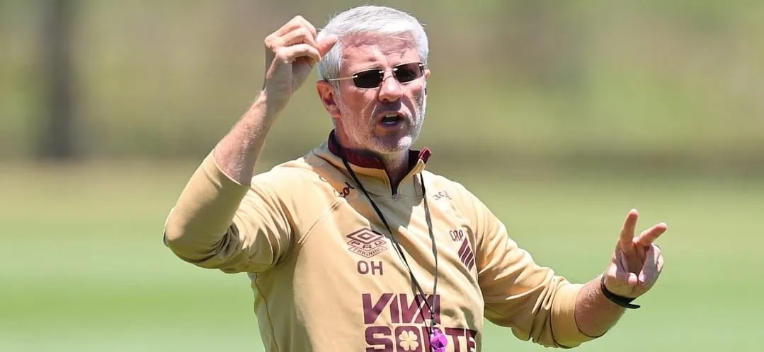 Odair Hellmann durante treino (Foto: José Tramontin-CAP)