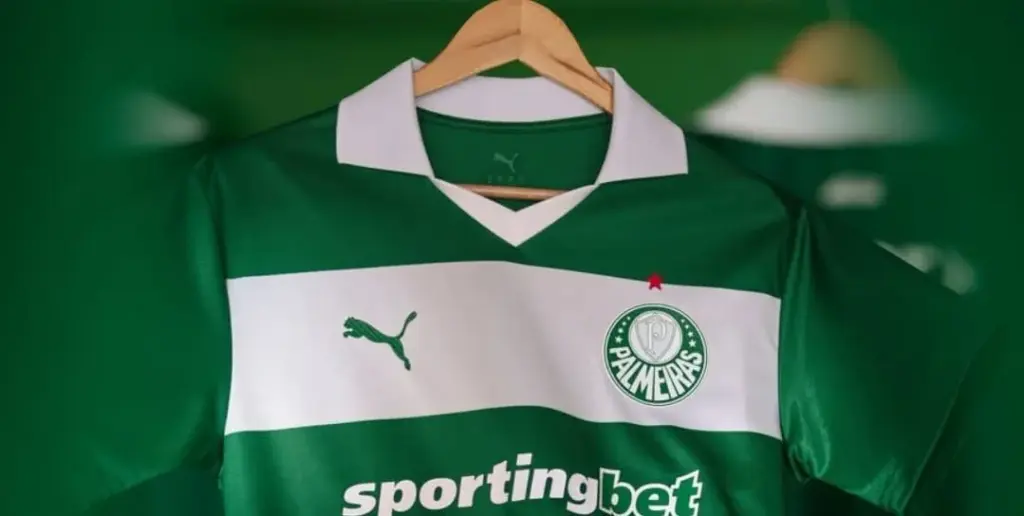 Palmeiras lança nova camisa e estreará o uniforme contra o Vitória