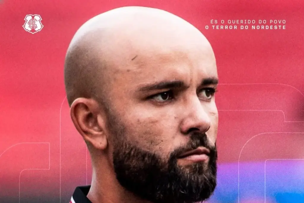 Santa Cruz contrata meia ex-Náutico para 2026 (Foto: Reprodução)