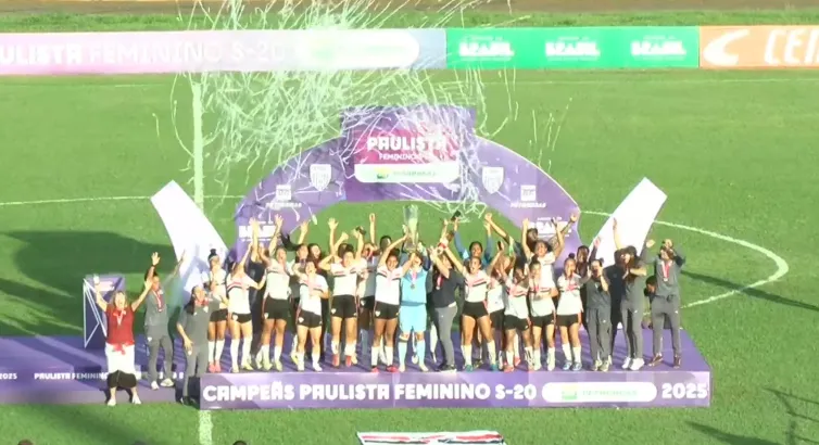 PAULISTÃO FEMININO SUB-20: São Paulo bate Ferroviária nos pênaltis e se sagra bicampeão