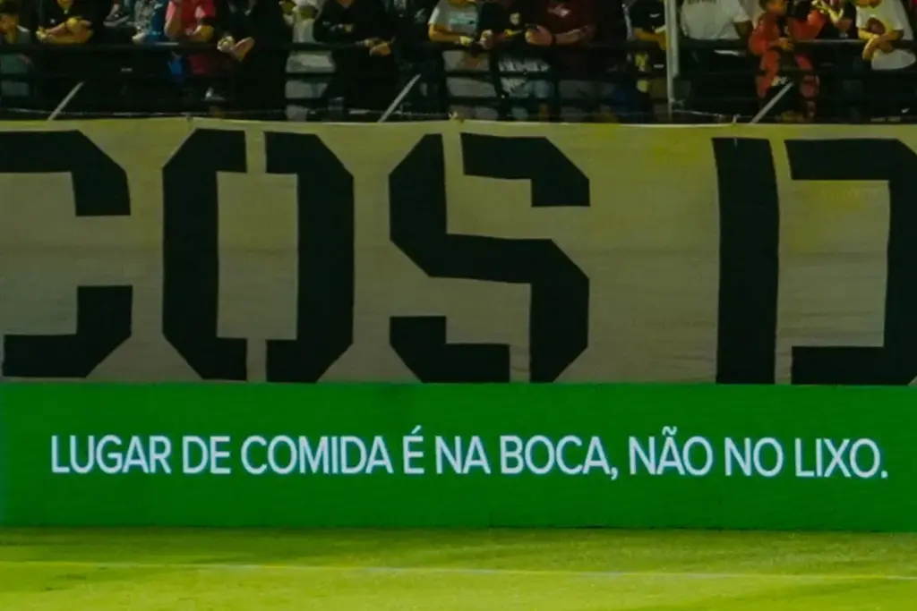 CBF e Pacto Contra a Fome lançam ação contra desperdício nos estádios (Foto: Divulgação)