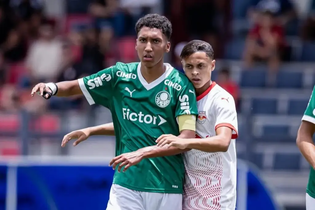 PAULISTA SUB-15: Palmeiras garante título em jogo duro com Bragantino