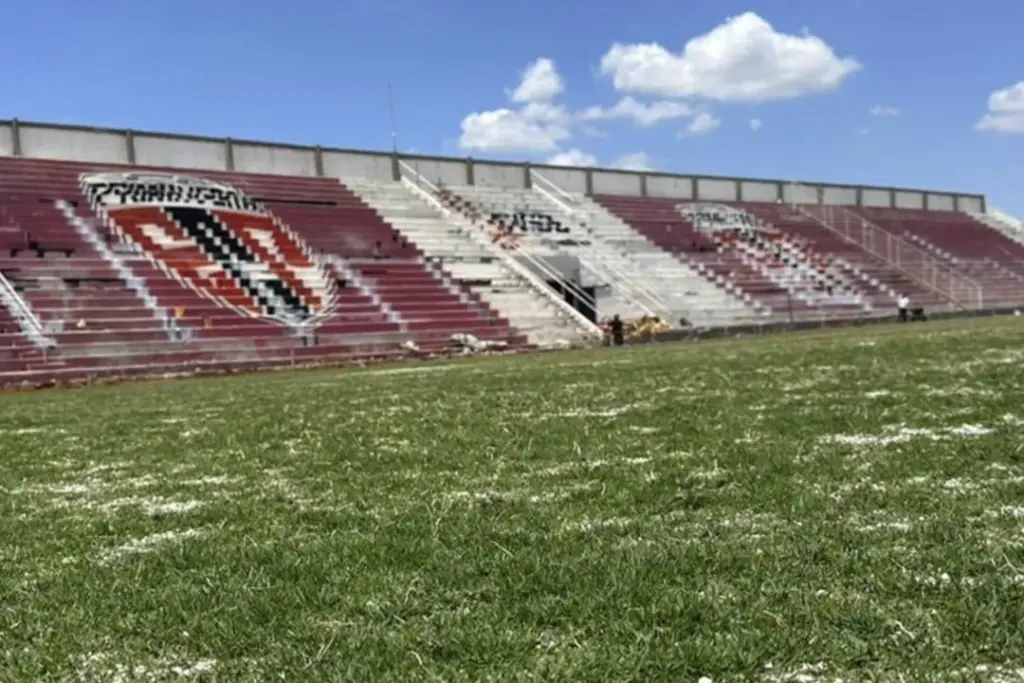 Gramado do Primavera "toma corpo" para o Paulistão (Foto: Divulgação)