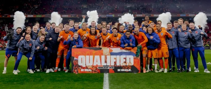 Holanda está na Copa do Mundo de 2026