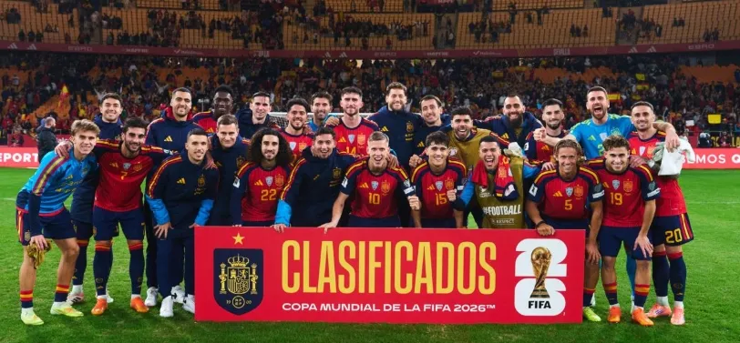 Espanha está na Copa do Mundo de 2026