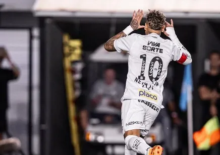 Santos 1 x 1 Mirassol - Neymar marca, comete pênalti e Peixe se complica no Brasileiro 2 Neymar volta a marcar pelo Santos