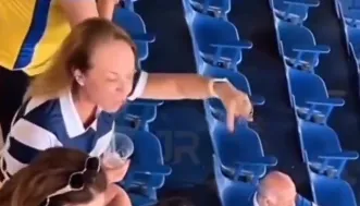 Série B: Torcedora do Avaí é flagrada cometendo racismo contra o Remo