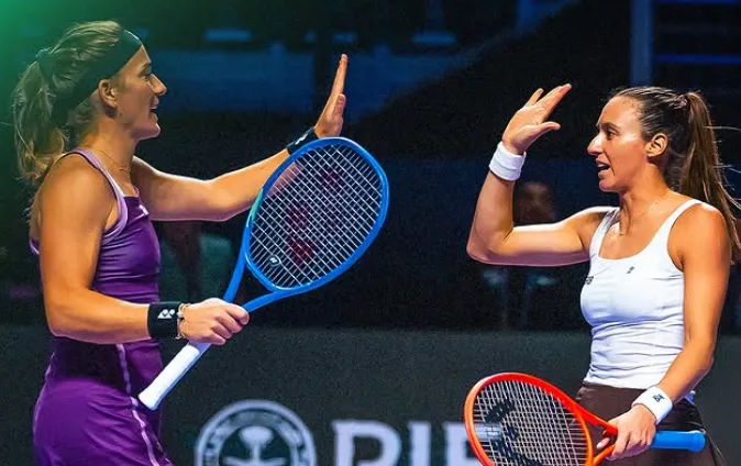 Luisa Stefani emociona e Babos prevê fim da dupla: ‘Devo parar no próximo ano’