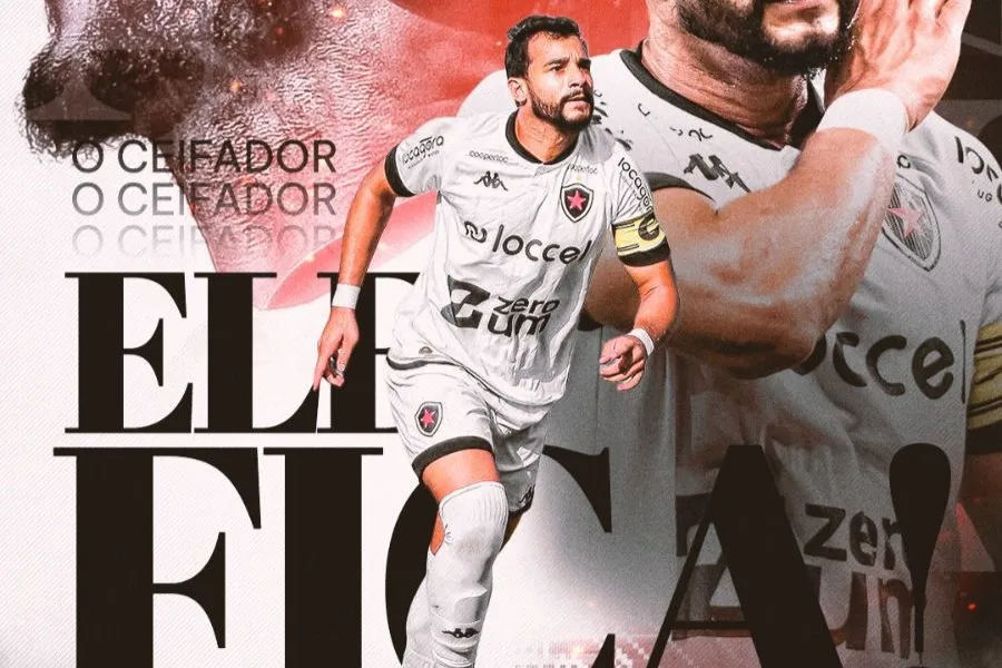 Contrato de Dourado no Botafogo-PB vai até o fim de 2026