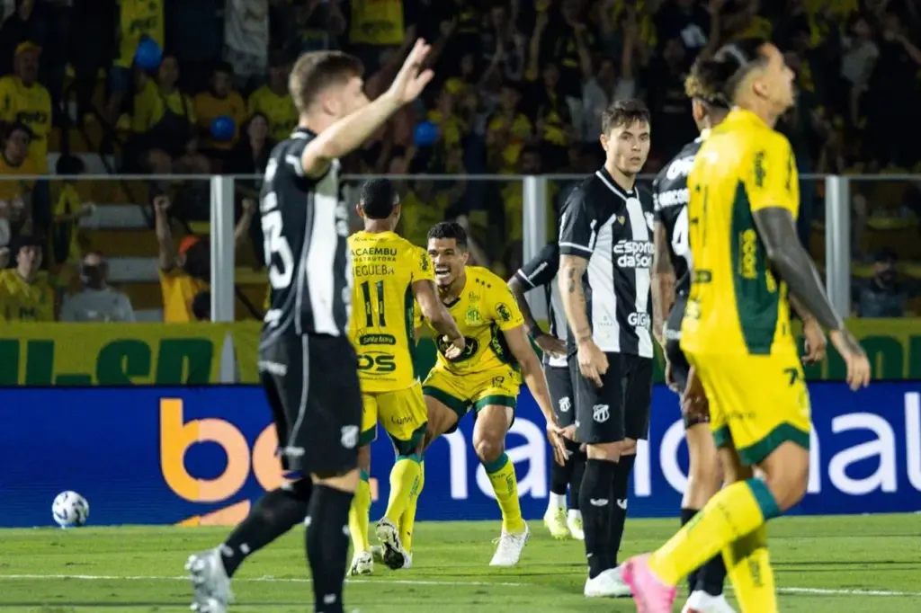 Mirassol 3 x 0 Ceará - Vitória aproxima Mirassol da fase de grupos da Libertadores (Foto: JP Pinheiro/Agencia Mirassol)