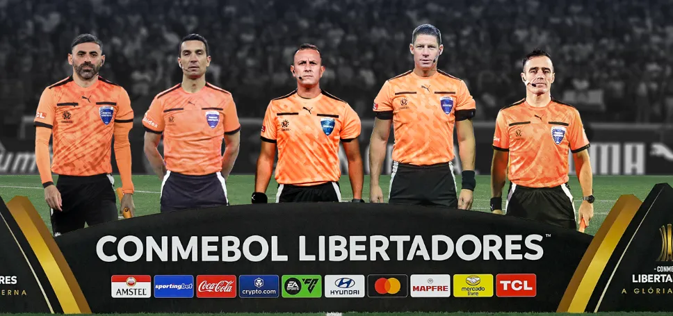 Árbitro argentino vai apitar a final da Libertadores entre Palmeiras e Flamengo