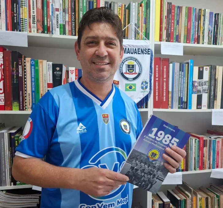 Livro resgata a história do primeiro título profissional do Mauaense