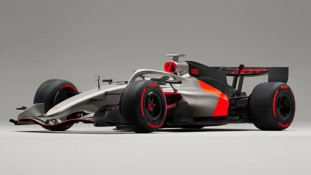 F-1: Audi revela pintura do R26, o carro de Gabriel Bortoleto em 2026
