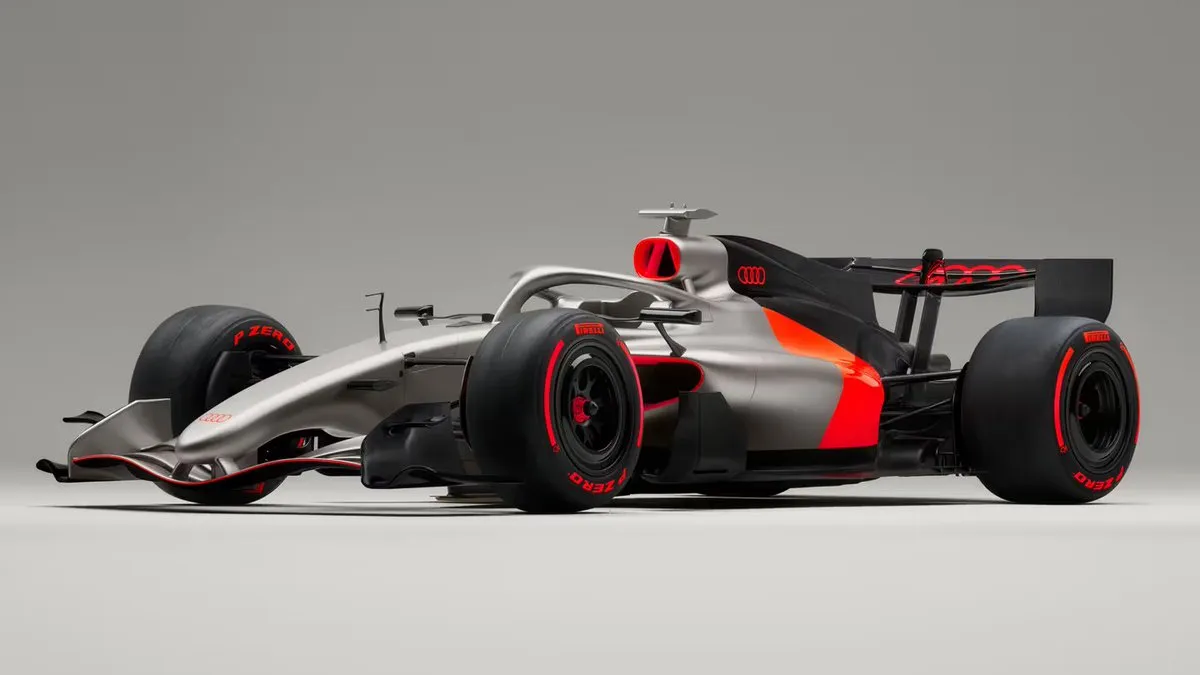 F-1: Audi revela pintura do R26, o carro de Gabriel Bortoleto em 2026