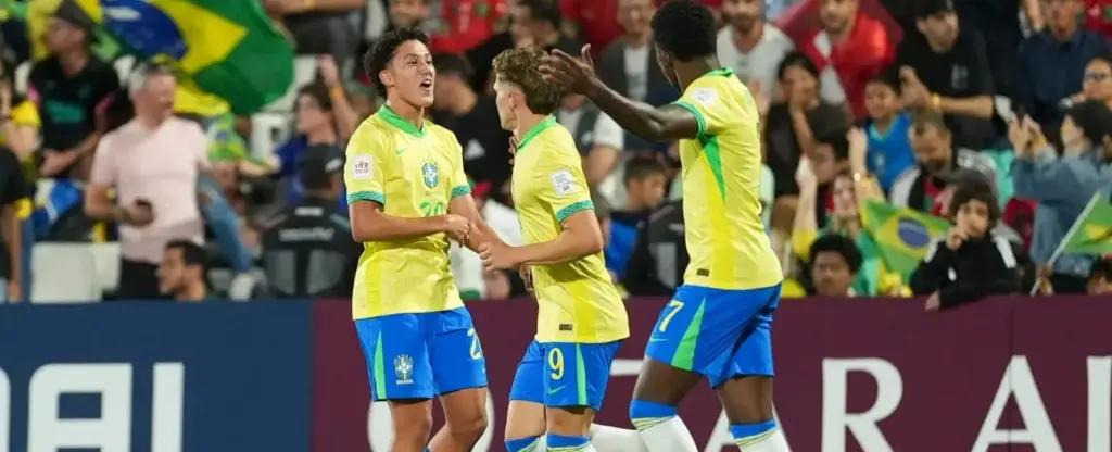 Brasil supera Marrocos e garante vaga na semifinal do Mundial Sub-17