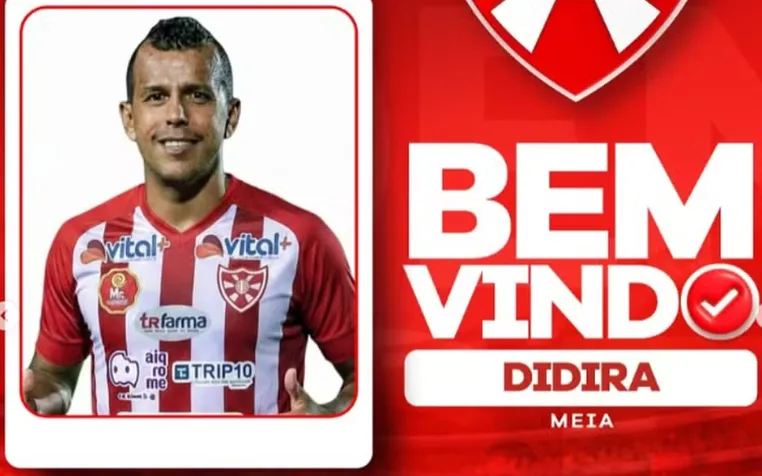 Didira acerta com o Penedense e retorna ao futebol alagoano em 2026