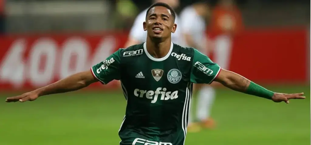 Gabriel Jesus revela desejo de voltar ao Palmeiras no futuro