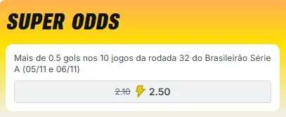 BRASILEIRÃO: Aposte na 32ª rodada! Venha para Superbet