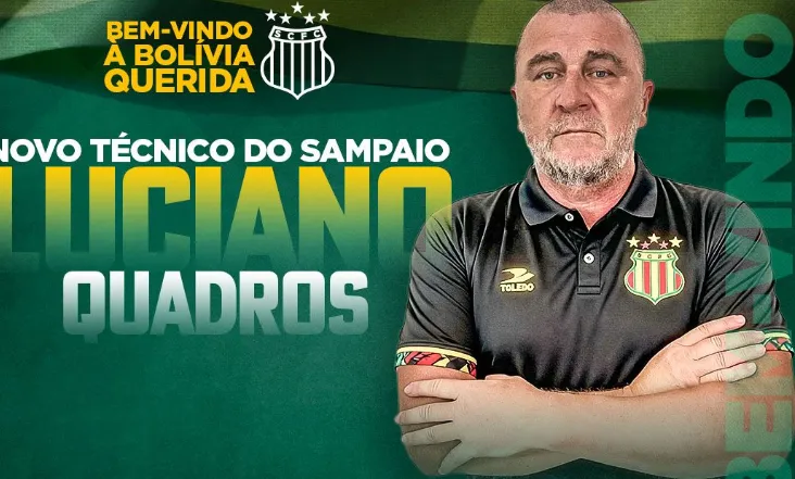 Visando a temporada de 2026, presidente do Sampaio Corrêa anuncia novo comandante