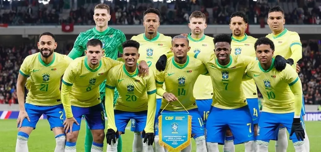 Jogadores da seleção brasileira (Foto: Rafael Ribeiro-CBF)