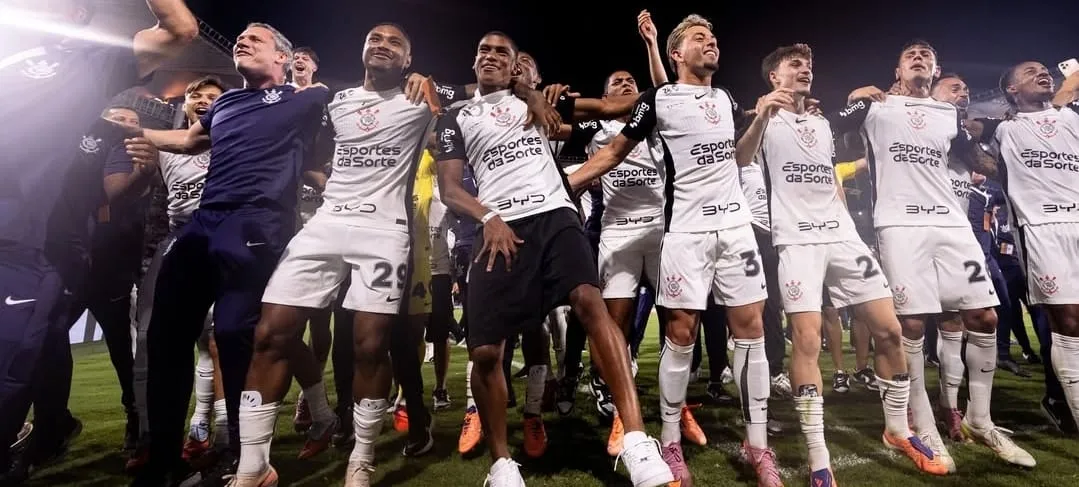 Jogadores do Corinthians na final da Copa do Brasil (Foto: Rodrigo Coca-SCCP)