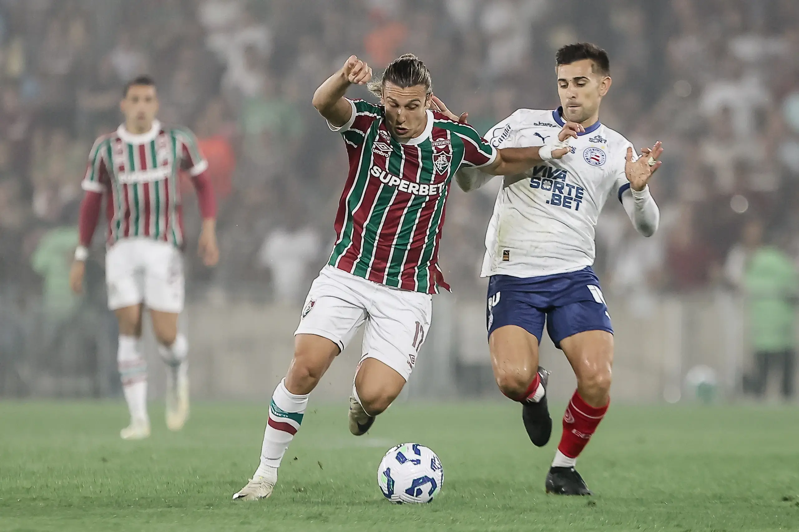 Fluminense tem duelo direto contra o Bahia