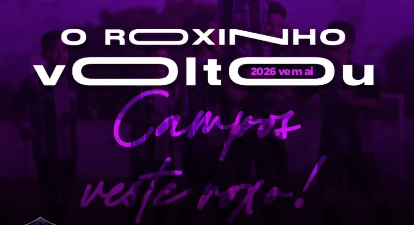 Campos Atlético anuncia retorno ao futebol profissional em 2026