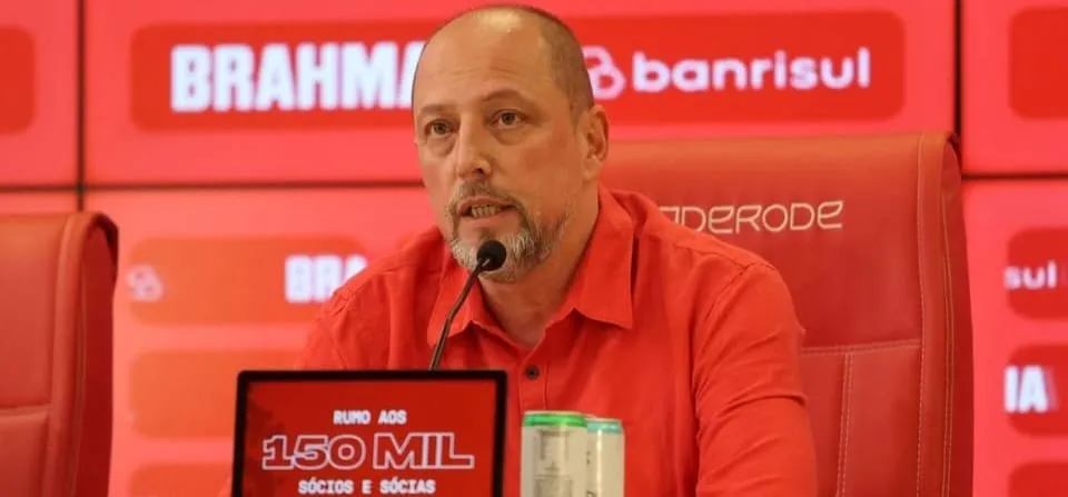 Alessandro Barcelos, presidente do Internacional (Foto: Ricardo Duarte-SCI)