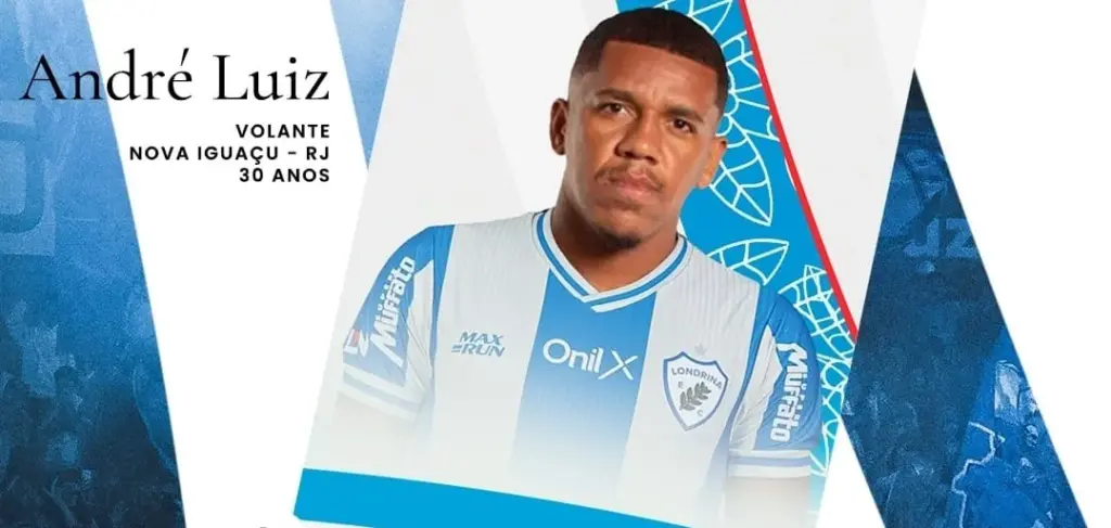 Londrina oficializa a contratação de volante que estava no Volta Redonda