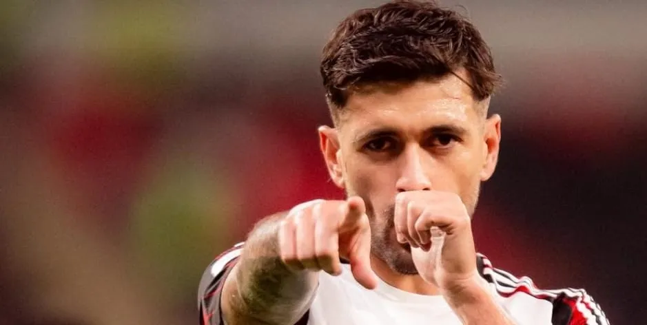 Arrascaeta em ação pelo Flamengo (Foto: Adriano Fontes-CRF)