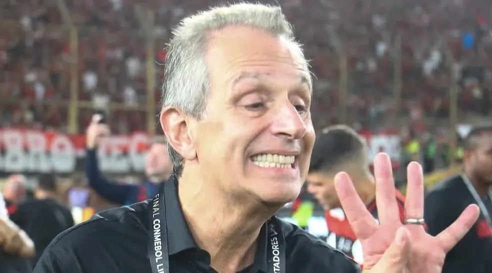 Bap, presidente do Flamengo (Foto: Gilvan de Souza-CRF)