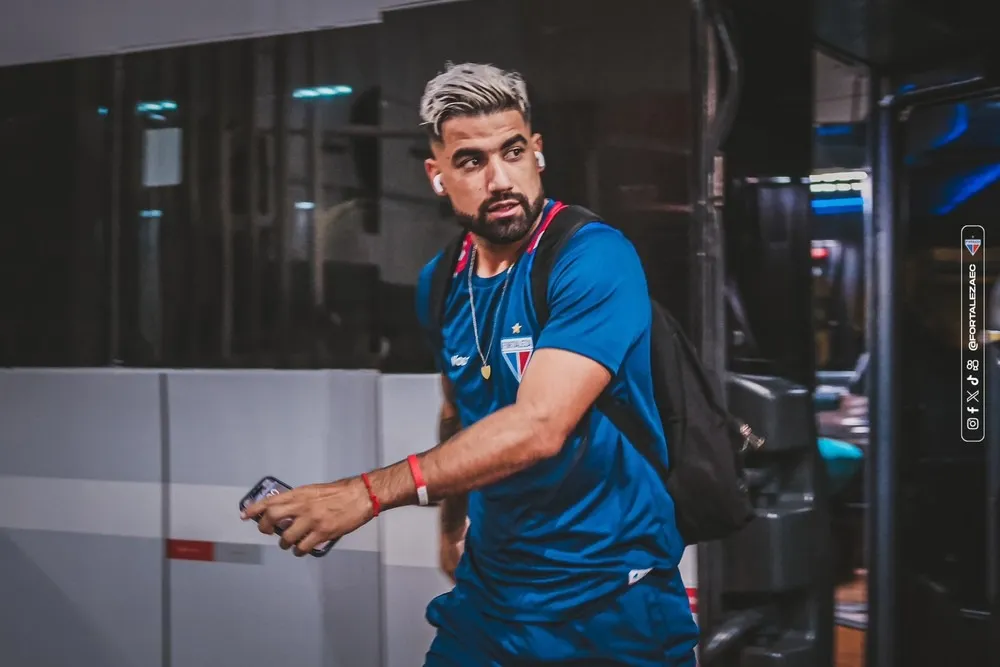 Fortaleza prevê alta de Brítez após procedimento no pulmão (Foto: Mateus Lotif/FEC)