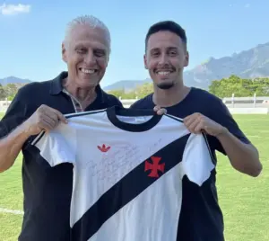 Filho de Roberto Dinamite dedica vaga na final da Copa do Brasil ao pai: 'Vamos Vasco!'