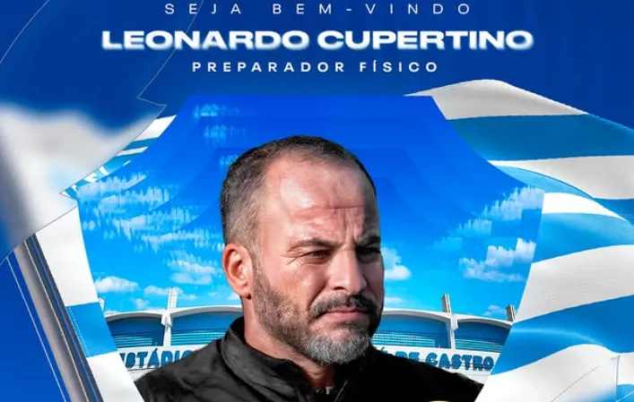Preparador físico Leonardo Cupertino - Foto: Divulgação/Paysandu