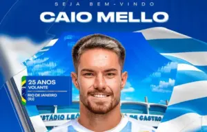 Paysandu anuncia a contratação de Caio Mello, ex-Guarani