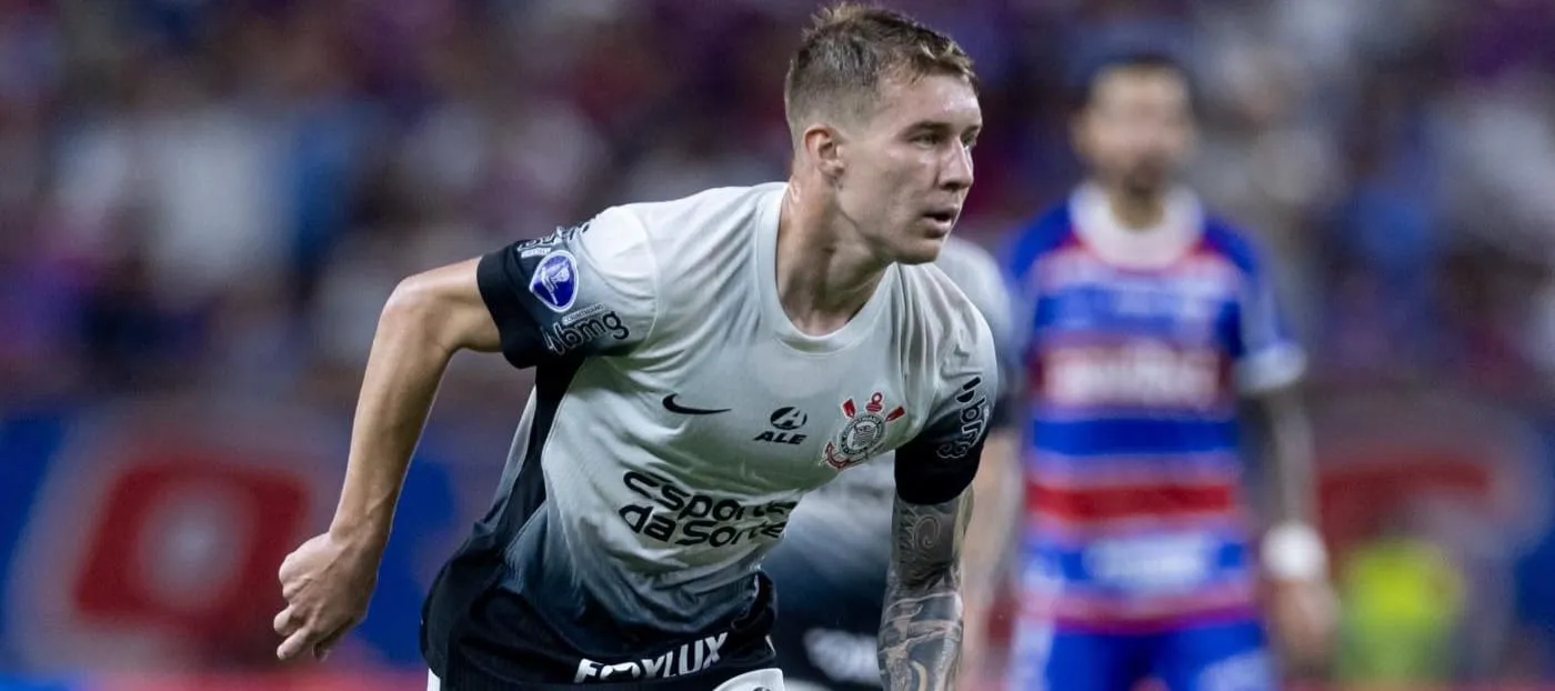 Volante do Corinthians recebe suspensão de dois jogos após julgamento